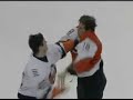 Arron Asham vs. Mike Richards Arron Asham vs. Mike Richards