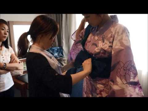 how to tie a yukata obi belt