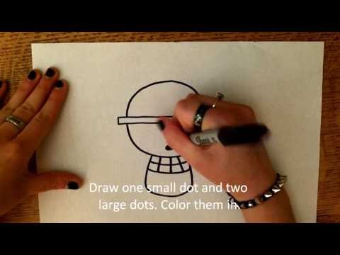 how to draw monkey d'luffy easy