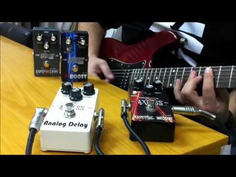 0 Pedais Giannini: HB 102 Hot Boost e MD 102 Mystic Drive