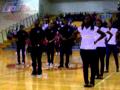 Gents and Mademoiselles Steppin At Pep Rally
