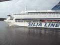 Silja Europa passing by near Stockholm