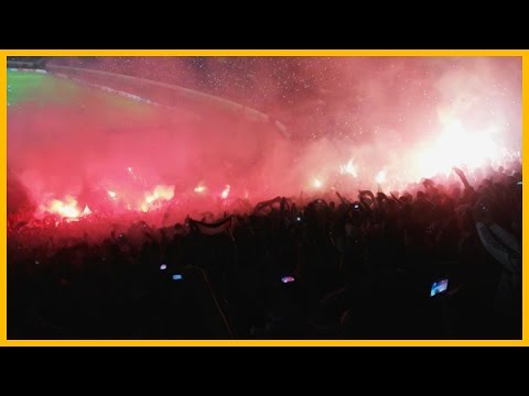Pyroshow Curva Sud: Raja Casablanca vs. Espanyol Barcelone