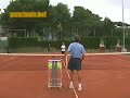 TENNIS LESSONS FOOTWORK PRACTICE - CLASES DE TENIS: JUEGO DE PIE