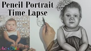 New Pencil Portrait Timelapse!