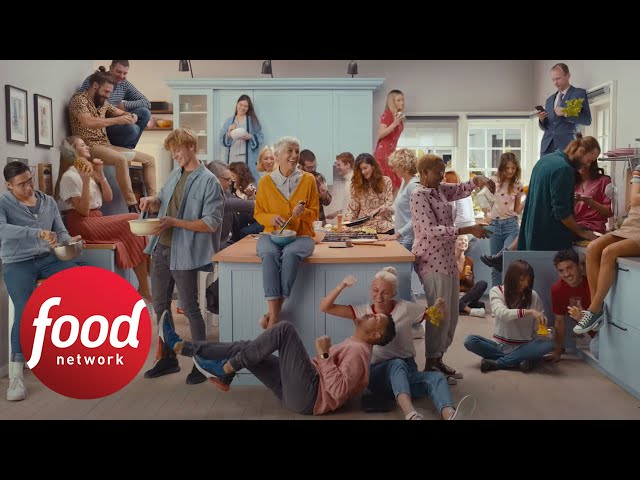 Actress Valerie shines in the TV commercial for The Food Network