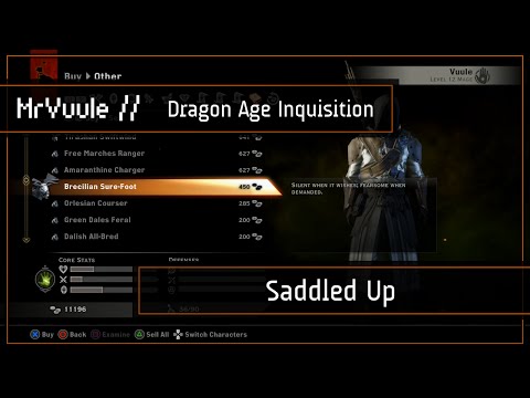 how to obtain mounts in dragon age inquisition