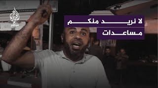 فلسطيني من مخيم جباليا يوجه رسالة غاضبة للحكام العرب