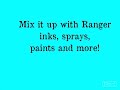Mix Your Media with Ranger Ink