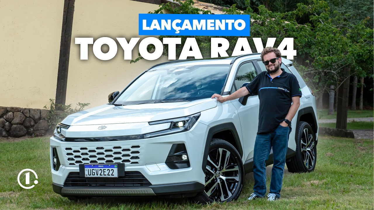 NOVO TOYOTA RAV4 2026: os detalhes do novo SUV híbrido que quer dobrar suas vendas