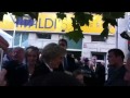 la princesse astrid et ses filles a la sortie de l'ugc pour l'avant premi�re de tintin!