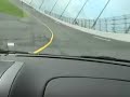 Drifting in a Pontiac GTO at Daytona International Speedway