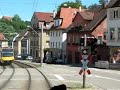 mitfahrt in einem d�wag dt8 stadtbahnfahrzeug in stuttgart auf der linie u1 von der endstation vaihingen bis zum s�dheimer platz.

die strecke verl�uft den gr��ten teil bergabw�rts und verbindet die idyllischen stadtteile vaihingen mit heslach �ber eine l�ngere strecke entlang eines waldes. am zielhaltepunkt 