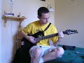 Around The Fur (one guitar cover)