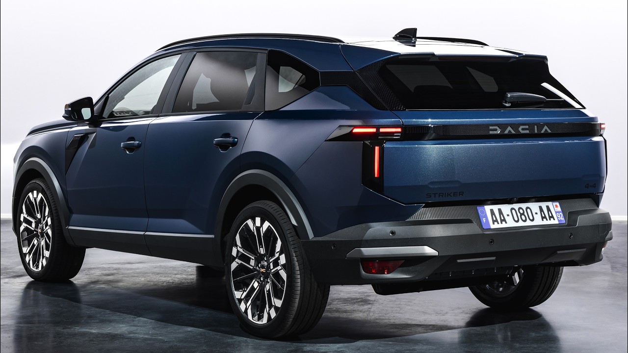 New 2027 Dacia Striker Hybrid Perfect Practical Crossover SUV