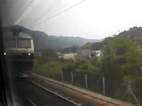 路遇 DF11 0014 牽引 T816次 @ 粉嶺塘坑村行人天橋附近