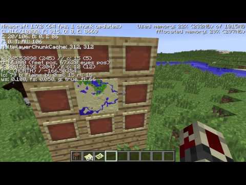 how to zoom in on a map in minecraft