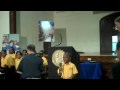 Kindergarteners at the SPARK Academy Ribbon Cutting