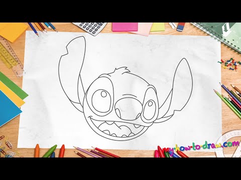 how to draw stitch