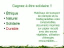 Gagnez à être solidaire ! Gagnez à être solidaire !