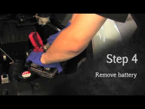 how to change battery on civic type r