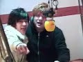 These guys have waaaay too much energy. LOL. But then again this is why we love them. Such big dorks. :D Here, Kyu and Dong Hee so enthusiastically lipsynch to a rock song and then does their crazy air guitar and drums number. It's funny when Kyu Hyun does the air guitar and when he realized Dong Hee is already doing it he switched immediately to the drums. LOL. Cut from Kangin's Chunji dated December 26, 2006. One of the few episodes where Kyu shows his face and does a lot of crazy stuff. There are other clips from this episode that are uploaded to youtube, but this isn't so I decided to upload. Credit to munkey again of sjfullhouse.net for the full video.