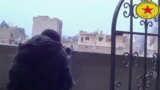 Kobani 2015'e şiddetli çatışmalarla girdi