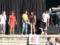 Corbin fooling around during his soundcheck 08.18.08
