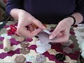 1)  Traditional English Hexagon Patchwork Demonstration