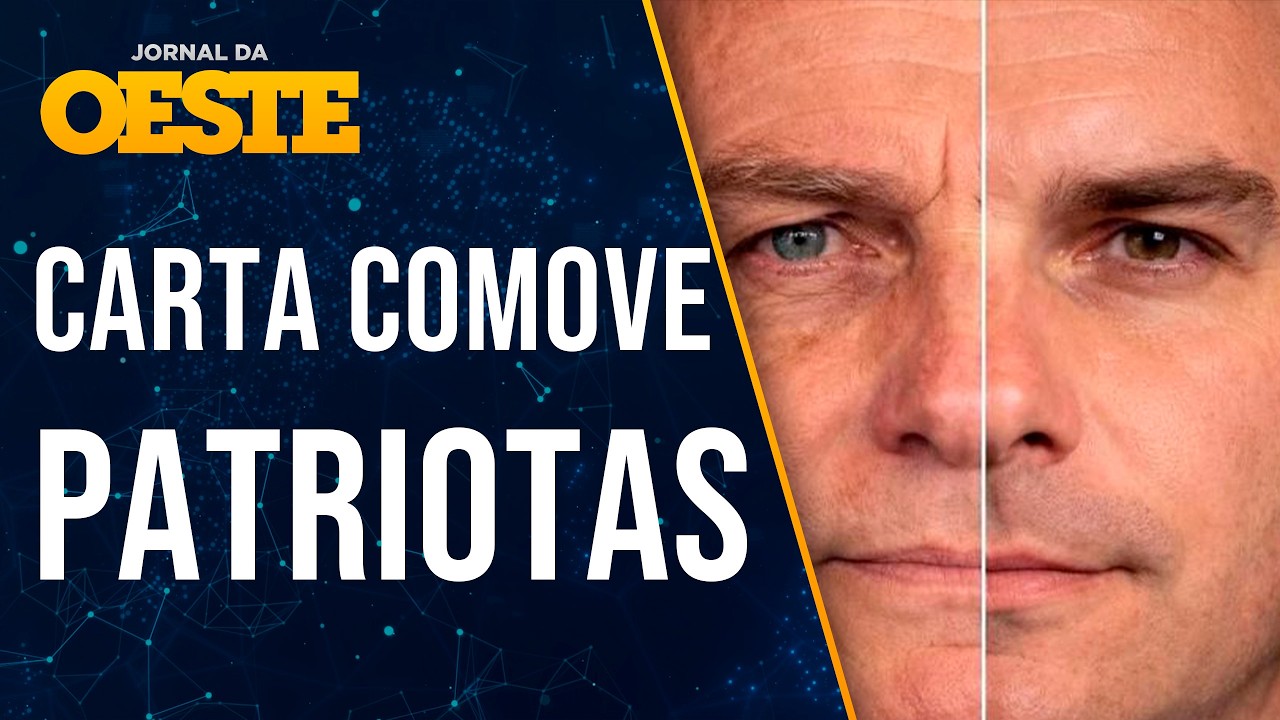 Flávio se emociona em carta a Bolsonaro no dia dos pais: 'Mal não dura para sempre'
