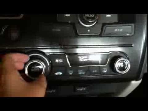 how to remove ek civic climate control