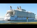 Oasis of the Seas Inaugural Homecoming - Port Everglades - Ft Lauderdale - 11/13/2009 - High Def