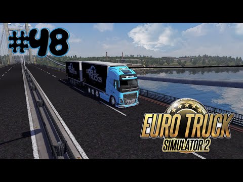 Euro - Salut a tous ! ( Like+Favoris si tu a aimer ! ) Episode 48 du Let's Play de Euro Truck Simulator 2 ! Nous sommes sur la TruckSim Map 5.0 sur Euro Truck Simulator 2 au départ de Strasbourg...