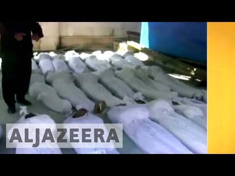 chemical - In Syria, women and children were among the dozens found dead under suspicious circumstances this week. Rebel forces said more than 1000 people were killed ...