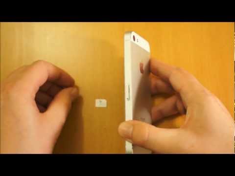 how to open iphone 5