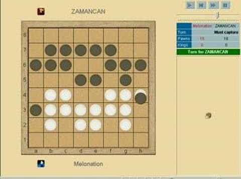 checkers menu