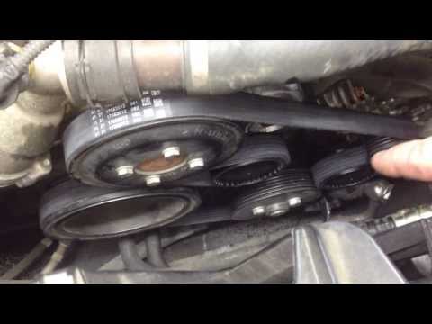 BMW E65 E66 How To Install New Idler Tensioner And Pulley For Serpentine Belt