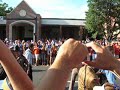 Tim Tebow during Gator walk and then the sound of your ankle snapping!