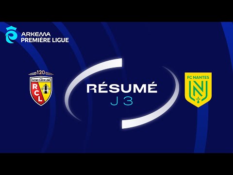 Vidéo : Arkema Première Ligue – J03 : RC Lens Féminin – FC Nantes : le résumé