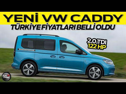 Yeni 2021 Volkswagen Caddy 'nin Türkiye fiyatları belli oldu