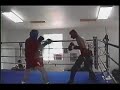 Donald Camarena sparring with Adrian Mora