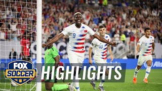 Gyasi Zardes nets 2 goals against Trinidad and Tobago | 2019 CONCACAF Gold Cup Highlights by FOX Soccer