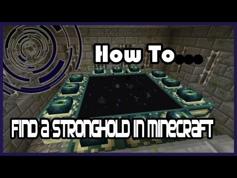 how to locate strongholds in minecraft