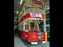 trams from around the world at Crich