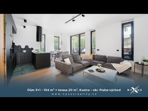 Video Prodej bytu 3+kk - 104 m², terasa 20 m², parkovací místo, Na Kopánku, Kunice