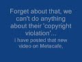 Hey guys! WMG stated a copyright violation so i moved my video to Metacafe, Here's the link; www.metacafe.com But, before you watch the video, pls read the description, Towards the end, i have used In The End-By Linkin Park (That's the cause of the violation thingy) Well hope to hear from you guys soon! Enjoy! BYE!