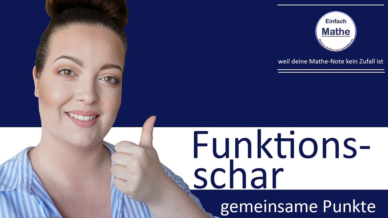 Funktionsschar | Gemeinsame Punkte aller Funktionen bestimmen by einfach mathe!