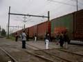 KCSM (TFM) 2387 Sur Maniobrando en Lecheria