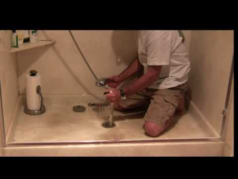 how to remove odor from shower drain