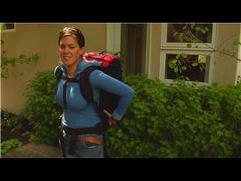 how to fit hiking backpack
